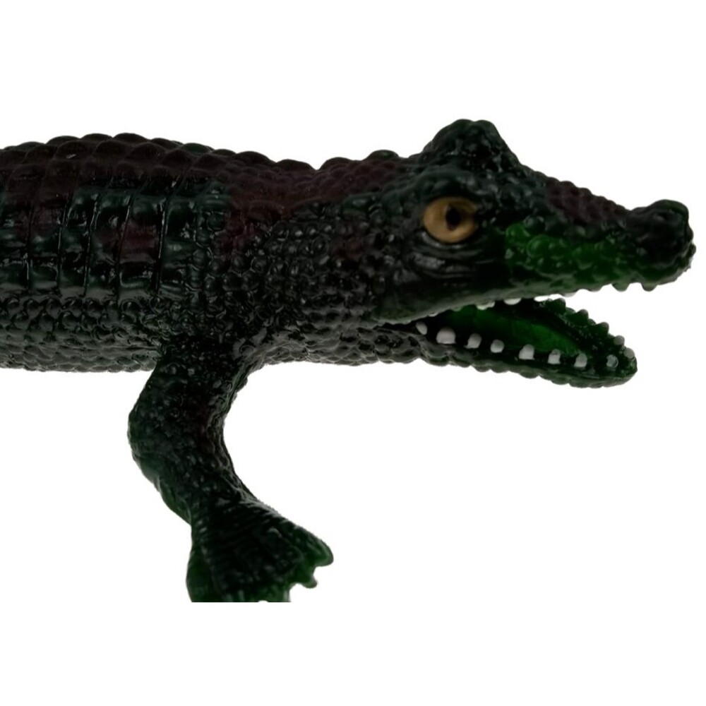 Crocodile Toy Major Life Like Stretchable Squishy Alligator Croc Toy Beaded Blip